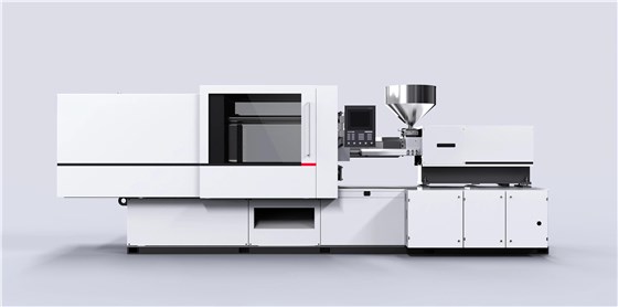 Modern injection molding machine with digital interfaces