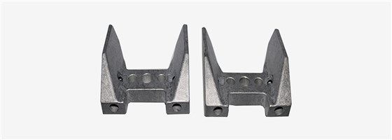 Motorcycle lower fork forging